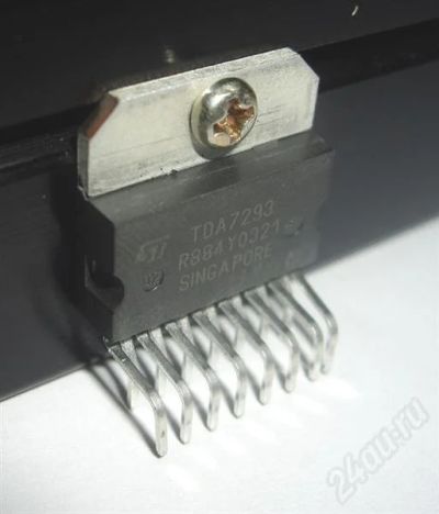 Лот: 307730. Фото: 1. TDA7293. Усилители, эквалайзеры