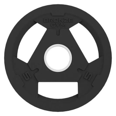Лот: 25541246. Фото: 1. Диск олимпийский Bronze Gym обрезиненный... Штанги, блины