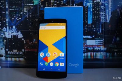 Лот: 10034106. Фото: 1. LG Nexus 5 16GB Black. Смартфоны