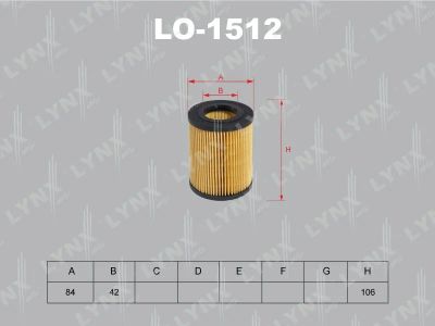 Лот: 13357082. Фото: 1. Lynx LO-1512 Масляный фильтр. Расходные материалы