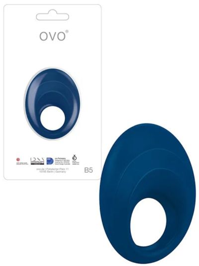 Лот: 22066204. Фото: 1. Эрекционное виброкольцо Ovo B5... Игрушки
