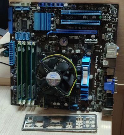 Лот: 19895587. Фото: 1. Комплект Xeon X3430/ОЗУ 8 Gb DDR3... Комплекты запчастей