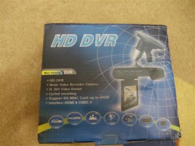 Лот: 1513844. Фото: 1. Видеорегистратор HD DVR. Электроприборы для автомобиля