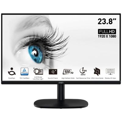 Лот: 24559255. Фото: 1. Монитор MSI Pro MP245V. ЖК-мониторы