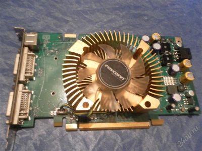 Лот: 1473126. Фото: 1. 8600GTS FOXCONN 256 MB в идеале. Видеокарты