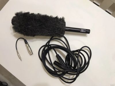 Лот: 13462760. Фото: 1. Микрофон Sennheiser ME 66 + ветрозащита... Студийные микрофоны, радиомикрофоны и радиосистемы