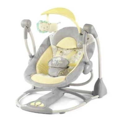 Лот: 5275999. Фото: 1. Качеля-шезлонг InGenuity Bright... Ходунки, прыгунки, качели