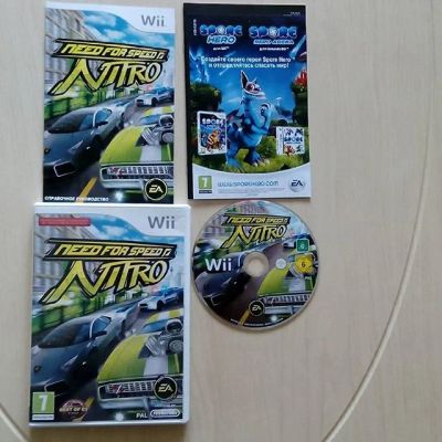 Лот: 6008584. Фото: 1. need for speed nitro wii. Игры для консолей