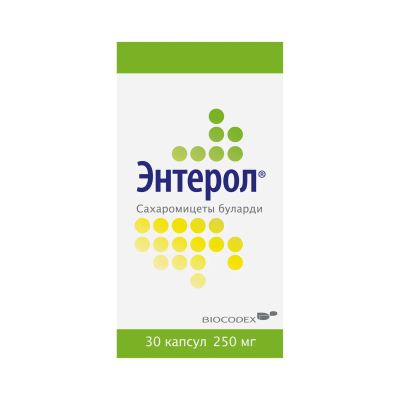 Лот: 23986335. Фото: 1. Энтерол капс. 250мг №30 фл. Другое (красота и здоровье)