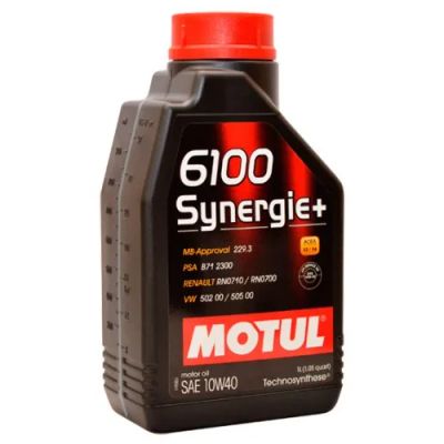 Лот: 17642975. Фото: 1. MOTUL 6100 Synergie Plus 10W40... Масла, жидкости