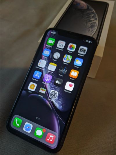 Лот: 17781752. Фото: 1. Apple iPhone Xr 64GB Black РСТ. Смартфоны