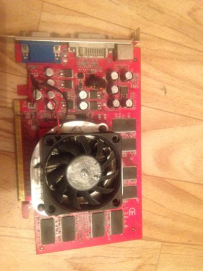 Лот: 7637889. Фото: 1. GeForce 6200 128mb PCI-E DVI TV-OUT. Видеокарты