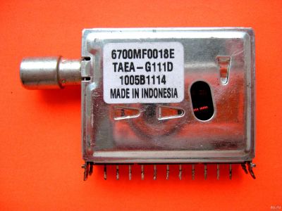 Лот: 16096388. Фото: 1. TAEA-G111D, тюнер CRT tv. Запчасти для телевизоров, видеотехники, аудиотехники