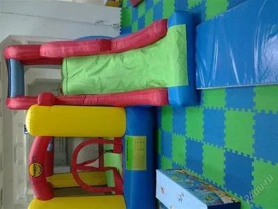 Лот: 2465571. Фото: 1. батут с горкой. Разное