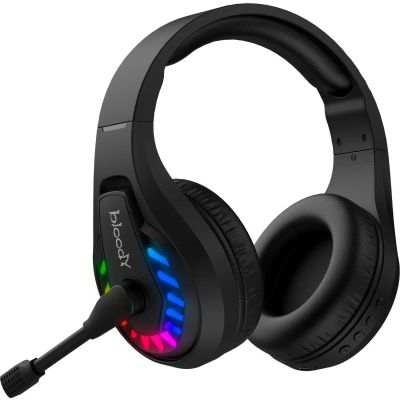 Лот: 24783799. Фото: 1. Игровые наушники A4Tech Bloody... Наушники, гарнитуры
