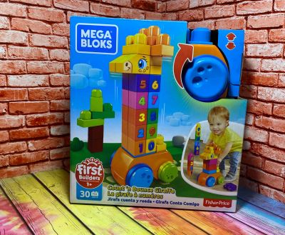 Лот: 18314535. Фото: 1. Mega bloks жираф конструктор для... Конструкторы