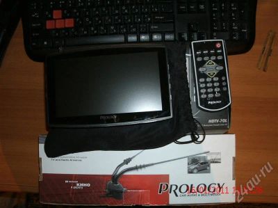Лот: 719583. Фото: 1. Автомобильный телевизор Prology. Мониторы, DVD