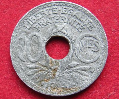 Лот: 15304791. Фото: 1. Франция 10 сантимов, 1941г. Остальные страны