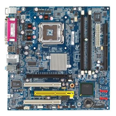 Лот: 18445705. Фото: 1. Материнская плата Gigabyte GA-8I915ME... Материнские платы