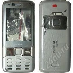 Лот: 1732897. Фото: 1. Корпус Nokia N82 (серебро). Корпуса, клавиатуры, кнопки