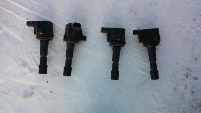 Лот: 5660717. Фото: 1. Катушка зажигания HONDA FIT GE6... Электрооборудование