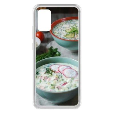 Лот: 25540790. Фото: 1. Чехол Krutoff Clear Case "Окрошка... Чехлы, бамперы