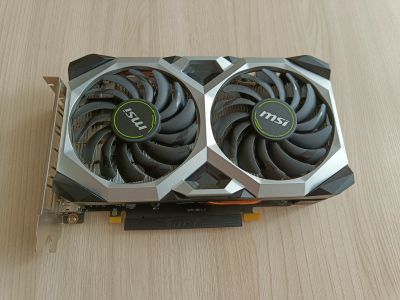 Лот: 20307572. Фото: 1. MSI GeForce GTX 1660 Super Ventus... Видеокарты