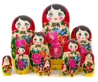 Лот: 5089409. Фото: 1. Матрёшки 3 кукольные. Другое (сувениры, подарки)