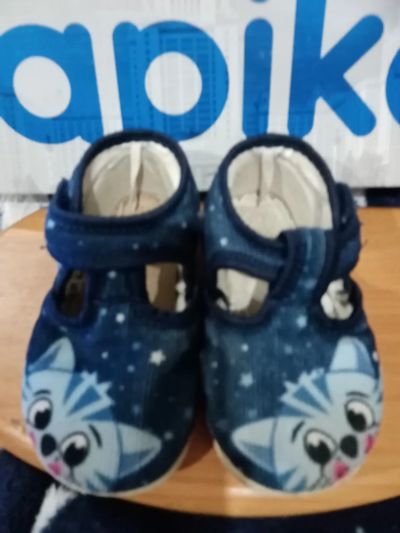 Лот: 25717760. Фото: 1. тапки 1дет 13см. Домашняя обувь