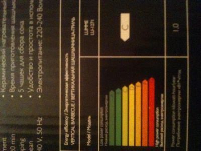 Лот: 5208979. Фото: 1. электрошашлычница. Кухонная