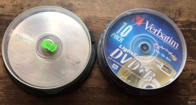 Лот: 13746081. Фото: 1. CD-RW и DVD-R диски. CD, DVD, BluRay