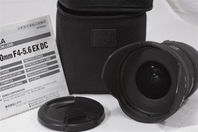 Лот: 2239645. Фото: 1. Sigma AF 10-20mm f/4-5.6 EX DC... Объективы