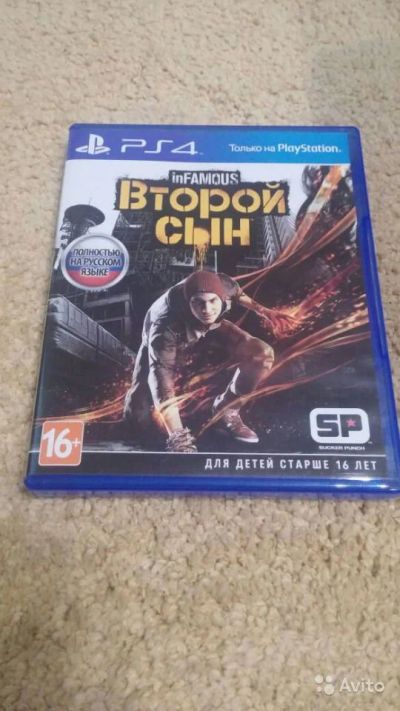 Лот: 4972348. Фото: 1. Infamous Second Son / Второй сын... Игры для консолей