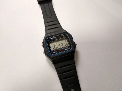 Лот: 14068532. Фото: 1. Наручные часы Casio F-91W оригинал. Оригинальные наручные часы