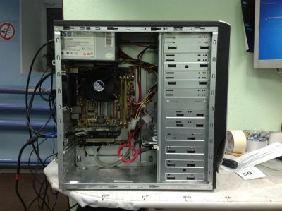 Лот: 6738756. Фото: 1. Системный блок Pentium E2200/3Gb... Компьютеры в сборе