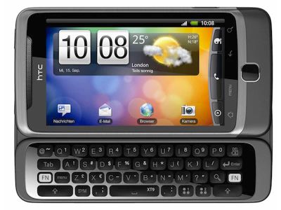 Лот: 3178809. Фото: 1. HTC Desire Z. Смартфоны