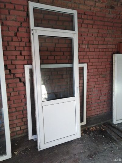 Лот: 18003586. Фото: 1. Дверь ПВХ 87х244 (87х207). Двери входные