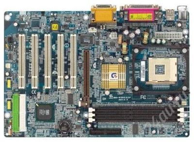 Лот: 535503. Фото: 1. Материнская плата Gigabyte GA-8SR533... Материнские платы