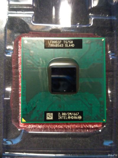 Лот: 13005491. Фото: 1. Intel Core 2 Duo T5750 2.0 GHz. Процессоры