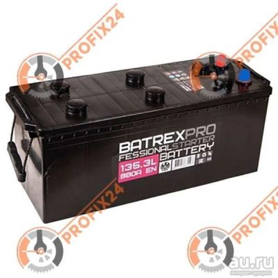 Лот: 13288501. Фото: 1. Аккумулятор BATREX 135 А/Ч, Прямая... Аккумуляторы