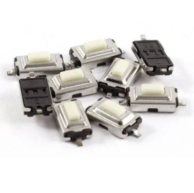 Лот: 6613240. Фото: 1. Кнопка smd 3*6*2.5mm 5шт. Реле, тумблеры, переключатели