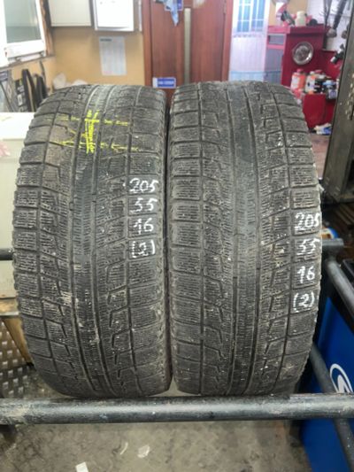 Лот: 24768305. Фото: 1. (2шт) 205-55-16 Bridgestone Revo-2. Шины