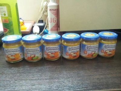Лот: 7146910. Фото: 1. продам детское пюре "Бабушкино... Детское питание
