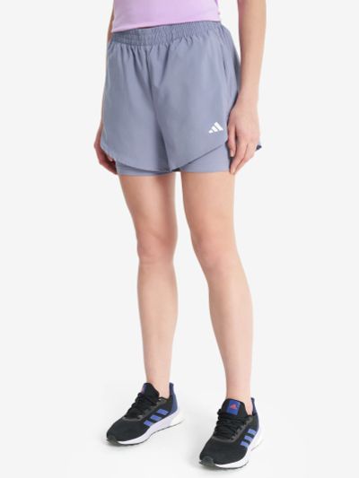 Лот: 22421880. Фото: 1. Шорты женские adidas, Голубой. Шорты