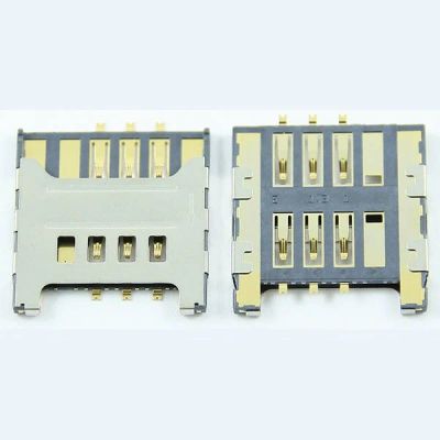 Лот: 9273276. Фото: 1. Коннектор, разъем SIM LG E400... Шлейфы, разъёмы