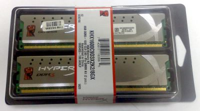 Лот: 4620858. Фото: 1. Память Kingston HyperX KHX1600C9D3X2K2... Оперативная память
