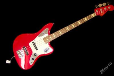 Лот: 1400585. Фото: 1. fender jaguar bass - доставка... Гитары