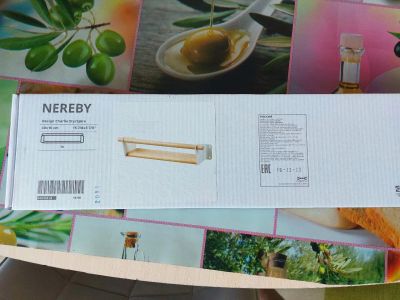 Лот: 20975997. Фото: 1. Полка IKEA Неребю 40х12х9.9 см. Полки, стеллажи, этажерки