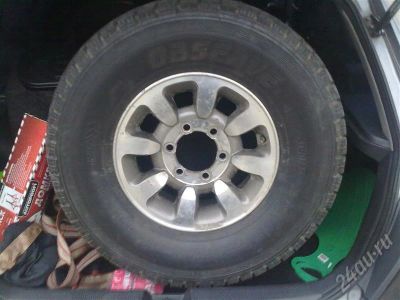 Лот: 297721. Фото: 1. Резина с Дисками на Pajero! размер... Шины