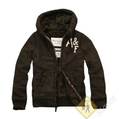 Лот: 1339180. Фото: 1. Толстовка с мехом ABERCROMBIE... Свитеры, толстовки, худи